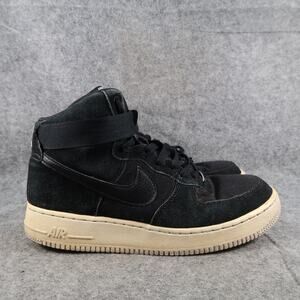 Nike Shoes Mens 8.5 Air Force 1 High 07 Sneakers Black Lace Up Casual Lifestyle